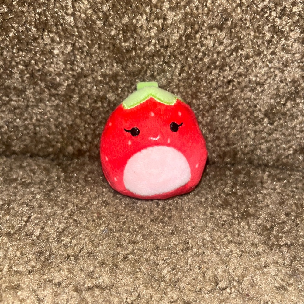 Squishmallows 2” strawberry